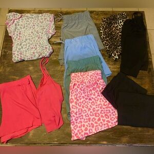 Mixed Women's Sleepwear & Lounge Shorts Set